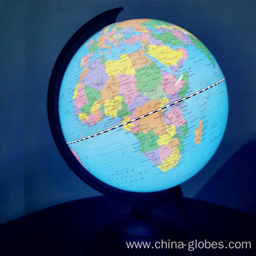 Kid's Real Light Up World Globe Lamp